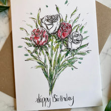 Load image into Gallery viewer, Happy Birthday - Roses