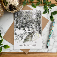 Load image into Gallery viewer, Merry Christmas - Macclesfield Forest