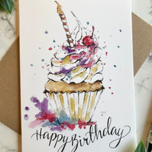 Load image into Gallery viewer, Happy Birthday - Cupcake
