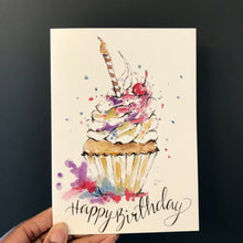 Load image into Gallery viewer, Happy Birthday - Cupcake