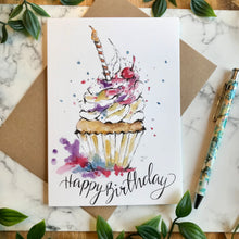 Load image into Gallery viewer, Happy Birthday - Cupcake