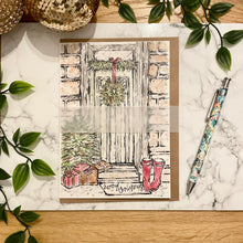 Load image into Gallery viewer, Christmas Front Door - Christmas Card