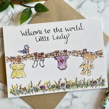 Load image into Gallery viewer, Welcome to the world little lady