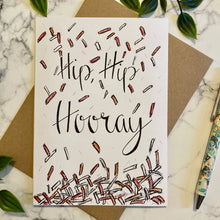 Load image into Gallery viewer, Hip Hip Hooray Pink & White Confetti