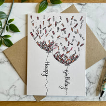 Load image into Gallery viewer, Happy Birthday Pink Confetti Balloons