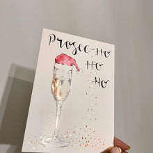 Load image into Gallery viewer, Prosec - Ho - Ho - Ho - Christmas Card