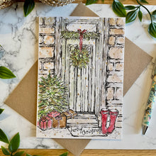 Load image into Gallery viewer, Christmas Front Door - Christmas Card