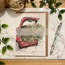 Load image into Gallery viewer, Christmas Tree Car boot - Christmas Card