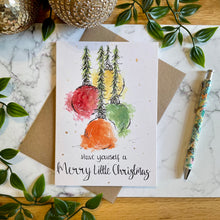 Load image into Gallery viewer, Set of 6 Festive Christmas Cards