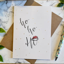 Load image into Gallery viewer, Ho Ho Ho - Christmas Card
