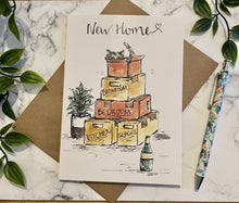 Load image into Gallery viewer, Moving Boxes - New Home Card