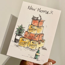 Load image into Gallery viewer, Moving Boxes - New Home Card