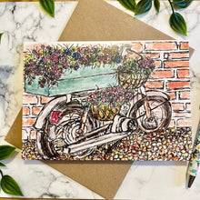 Load image into Gallery viewer, Floral Motorbike
