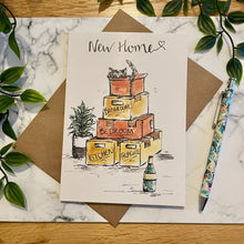 Load image into Gallery viewer, Moving Boxes - New Home Card
