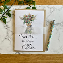 Load image into Gallery viewer, Thank You for being a Super Teacher!
