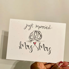 Load image into Gallery viewer, Just Married! - Mrs & Mrs