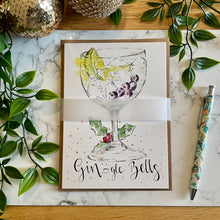 Load image into Gallery viewer, Gin-gle Bells! - Christmas Card
