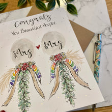 Load image into Gallery viewer, Congrats You Beautiful People! - Mrs & Mrs