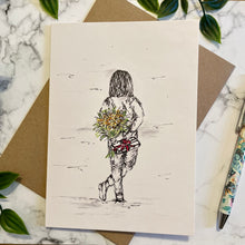 Load image into Gallery viewer, Floral Girl - Behind Back