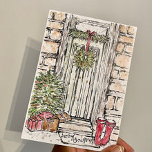 Load image into Gallery viewer, Christmas Front Door - Christmas Card