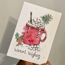 Load image into Gallery viewer, Warm Wishes Hot Chocolate - Christmas Card
