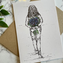 Load image into Gallery viewer, Floral Lady - Behind Back