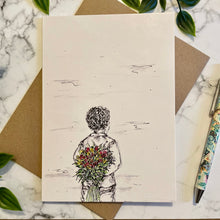 Load image into Gallery viewer, Floral Boy - Behind Back