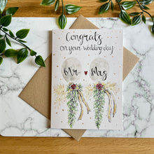 Load image into Gallery viewer, Congrats on your Wedding Day! - Mr & Mrs