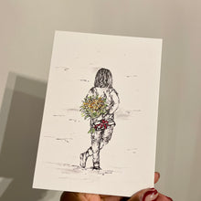 Load image into Gallery viewer, Floral Girl - Behind Back