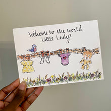 Load image into Gallery viewer, Welcome to the world little lady