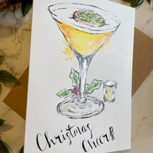 Load image into Gallery viewer, Christmas Cheer Martini - Christmas Card