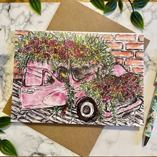 Load image into Gallery viewer, Floral Car