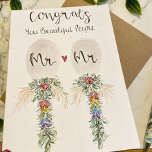 Load image into Gallery viewer, Congrats You Beautiful People! - Mr & Mr