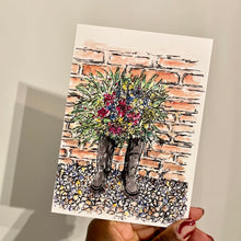 Load image into Gallery viewer, Floral Wellies