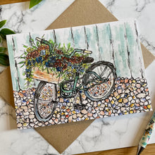 Load image into Gallery viewer, Floral Bike