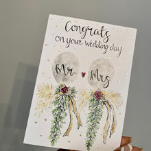 Load image into Gallery viewer, Congrats on your Wedding Day! - Mr & Mrs
