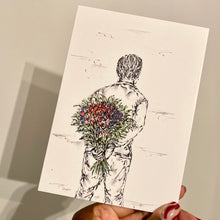 Load image into Gallery viewer, Floral Guy - Behind Back
