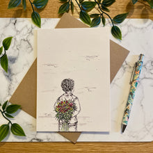 Load image into Gallery viewer, Floral Boy - Behind Back