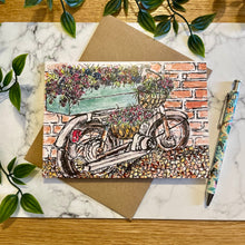 Load image into Gallery viewer, Floral Motorbike