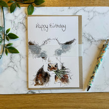 Load image into Gallery viewer, Munching Cow Birthday Card