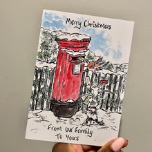 Load image into Gallery viewer, Merry Christmas from our family to yours - Christmas Card