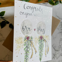 Load image into Gallery viewer, Congrats on your Wedding Day! - Mr & Mrs