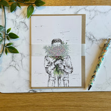 Load image into Gallery viewer, Floral Guy - In Front of face