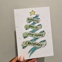 Load image into Gallery viewer, Wishing you a very Merry Christmas - Christmas Card