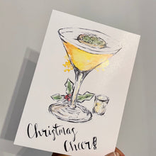 Load image into Gallery viewer, Christmas Cheer Martini - Christmas Card