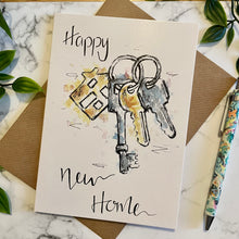Load image into Gallery viewer, Happy New Home - House Keys