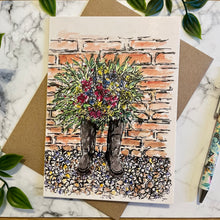 Load image into Gallery viewer, Floral Wellies