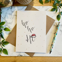 Load image into Gallery viewer, Ho Ho Ho - Christmas Card