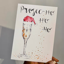 Load image into Gallery viewer, Prosec - Ho - Ho - Ho - Christmas Card