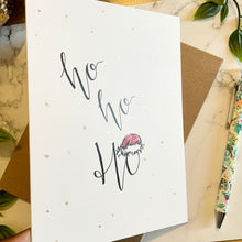 Load image into Gallery viewer, Ho Ho Ho - Christmas Card